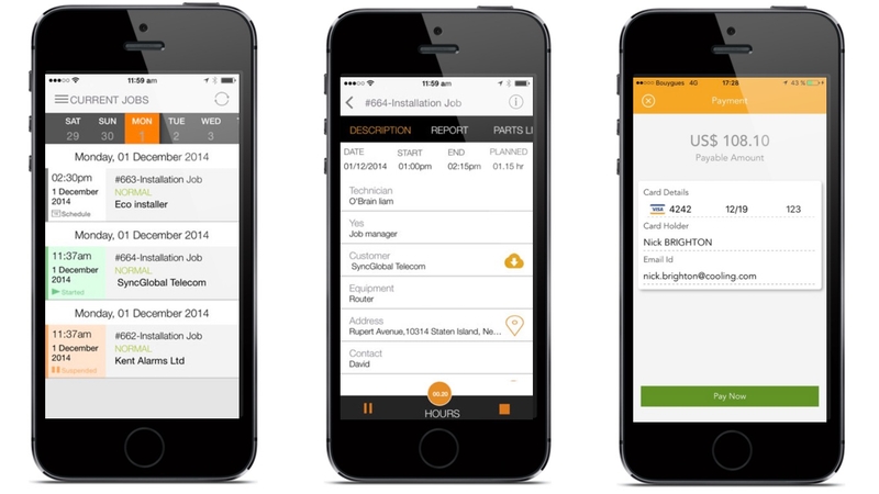 Our field service management app: features and benefits